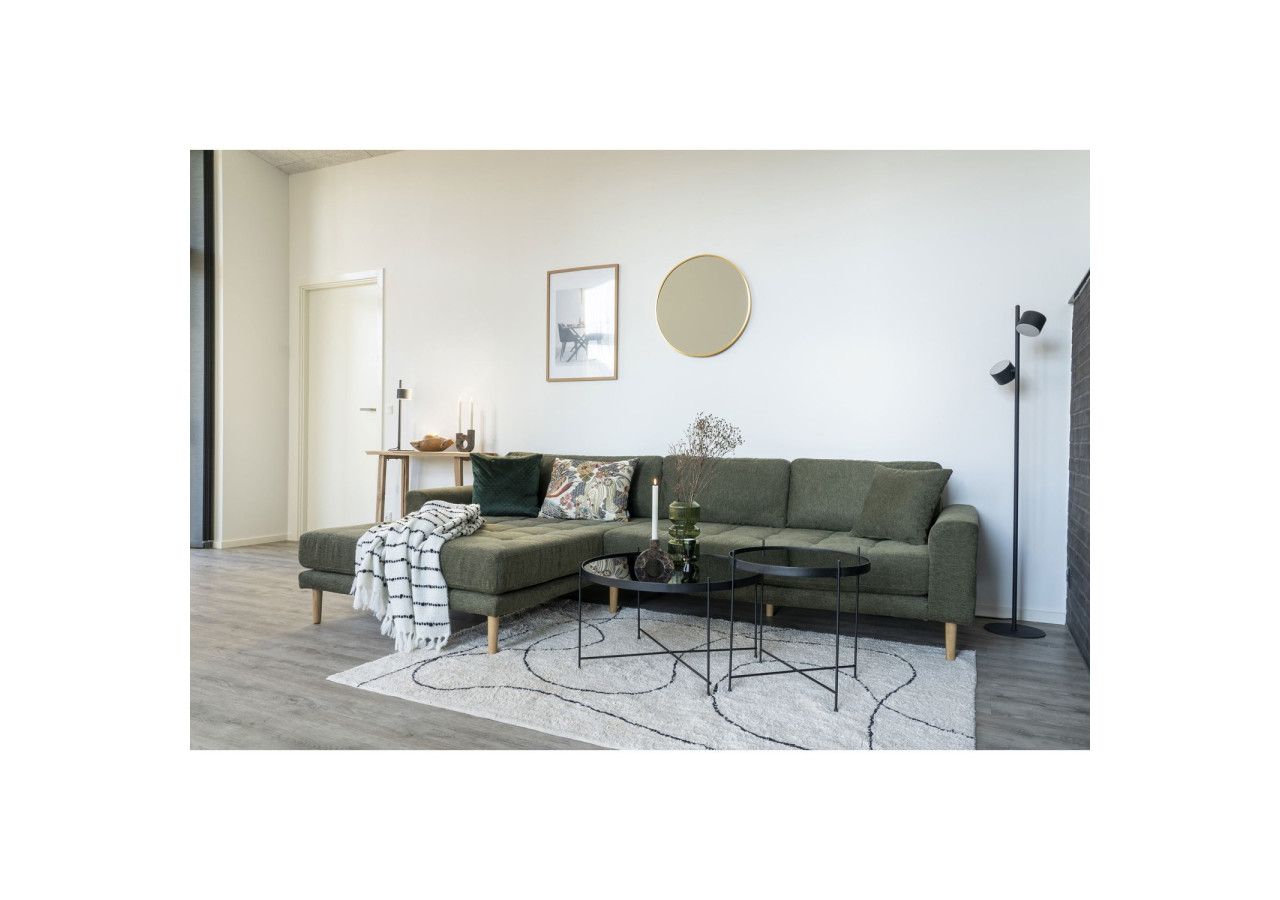 Tapis Tampa - Tapis en coton naturel avec imprimé 160x230 cm - 3981110 - House Nordic