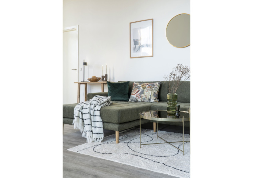 Tapis Tampa - Tapis en coton naturel avec imprimé 160x230 cm - 3981110 - House Nordic Tapis Tampa - Tapis en coton naturel avec imprimé 160x230 cm - 3981110 - House Nordic