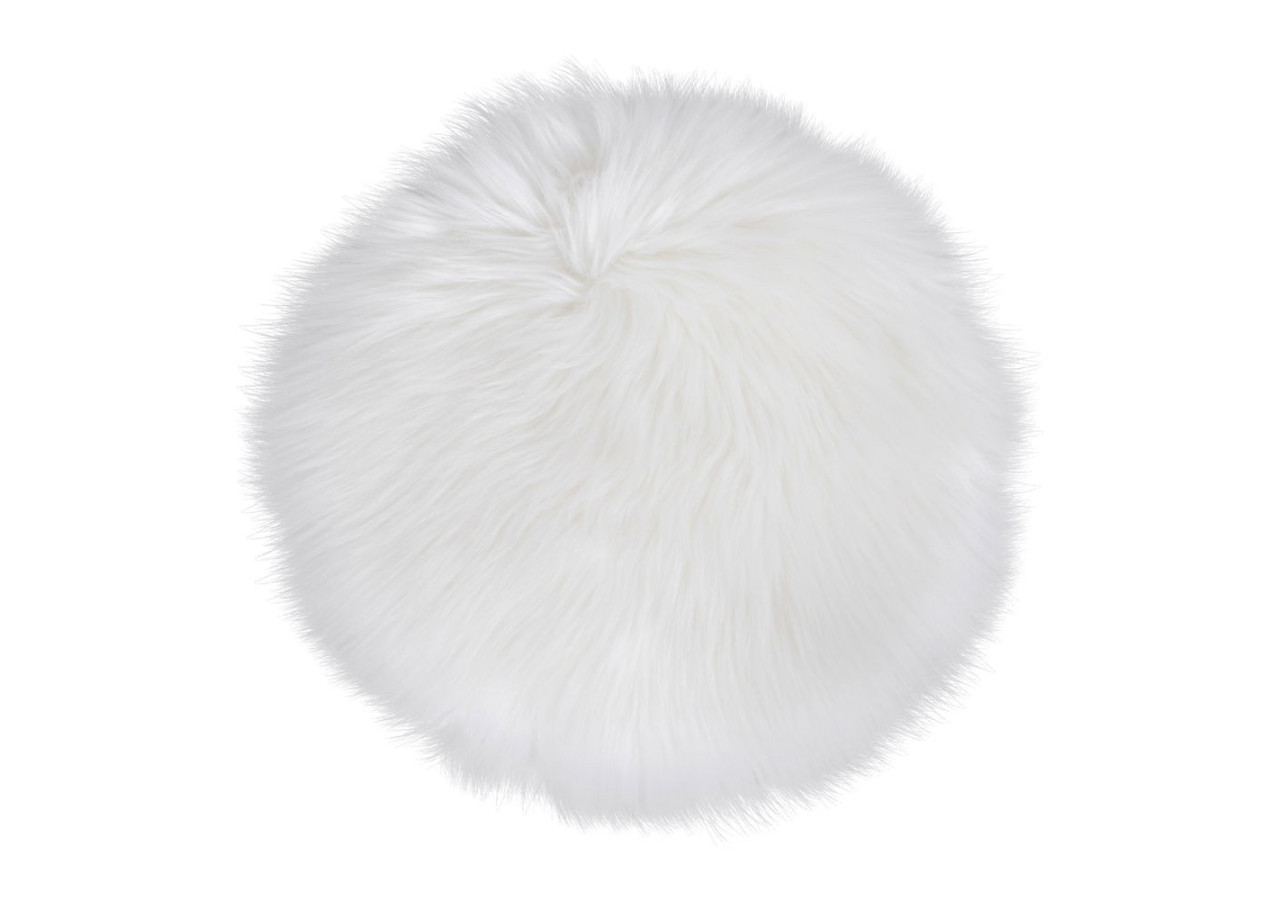 Lambskin Seat Artificiel - Peau de mouton synthétique ivoire 35 cm - 3981140 - House Nordic