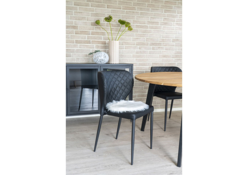 Lambskin Seat Artificiel - Peau de mouton synthétique ivoire 35 cm - 3981140 - House Nordic