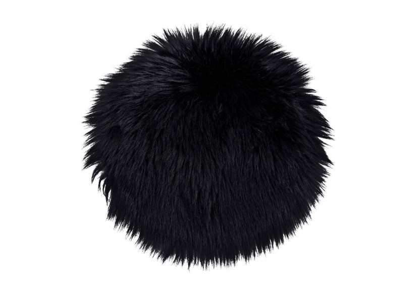 Lambskin Seat Artificiel - Peau de mouton synthétique noire 35 cm - 3981141 - House Nordic Lambskin Seat Artificiel - Peau de mouton synthétique noire 35 cm - 3981141 - House Nordic