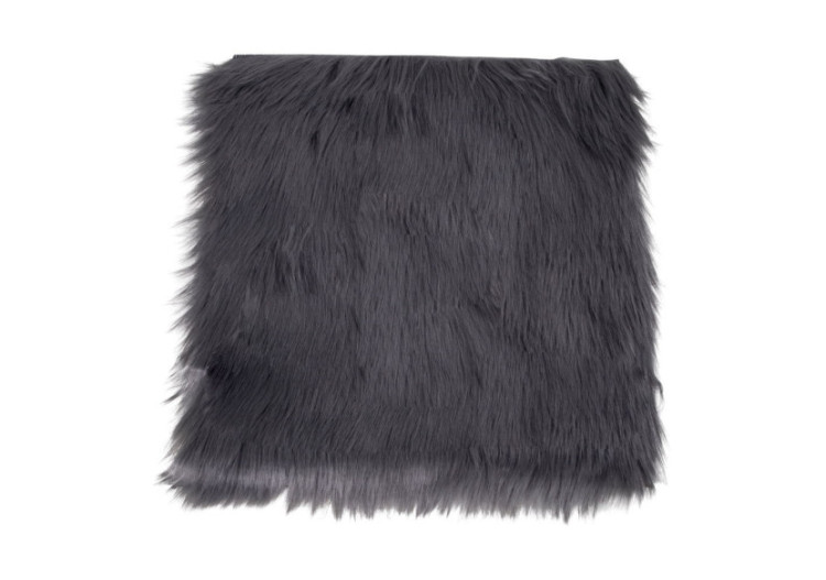 Lambskin Seat Artificiel - Peau de mouton synthétique grise 40x40 cm - 3981155 - House Nordic