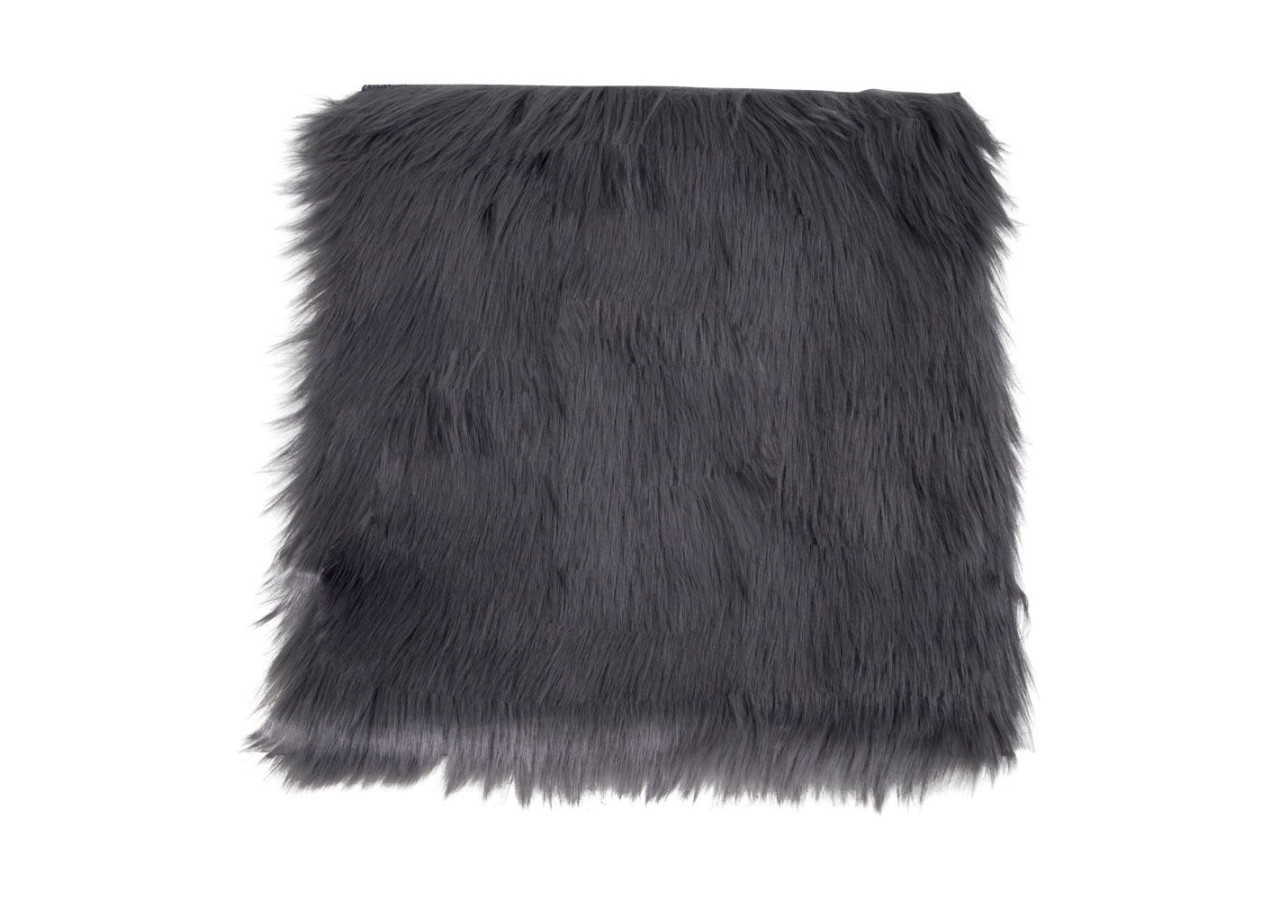 Lambskin Seat Artificiel - Peau de mouton synthétique grise 40x40 cm - 3981155 - House Nordic