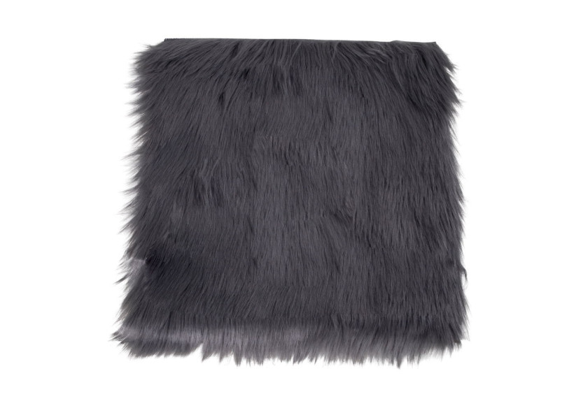 Lambskin Seat Artificiel - Peau de mouton synthétique grise 40x40 cm - 3981155 - House Nordic