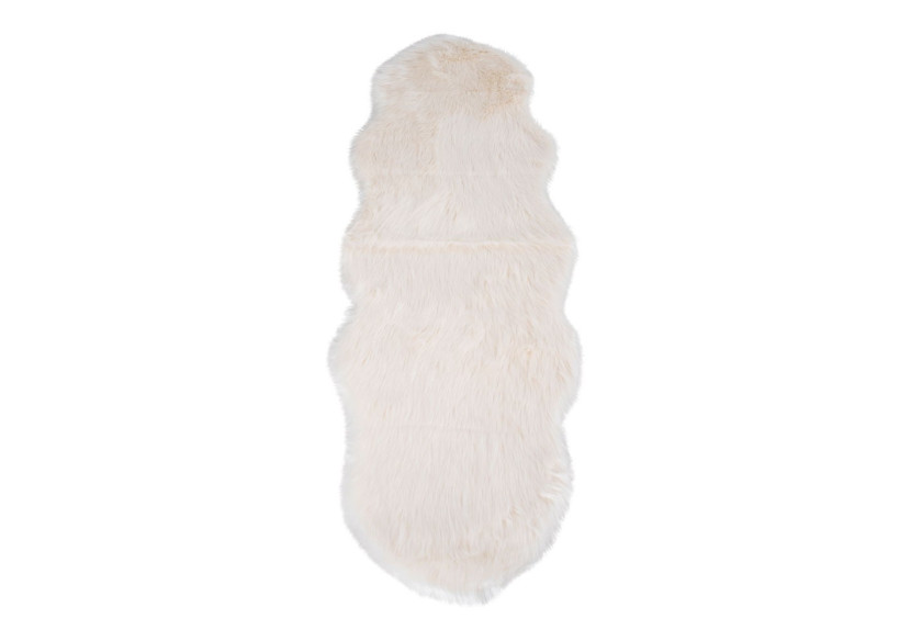 Lambskin Artificiel - Peau de mouton synthétique ivoire 60x180 cm - 3981210 - House Nordic