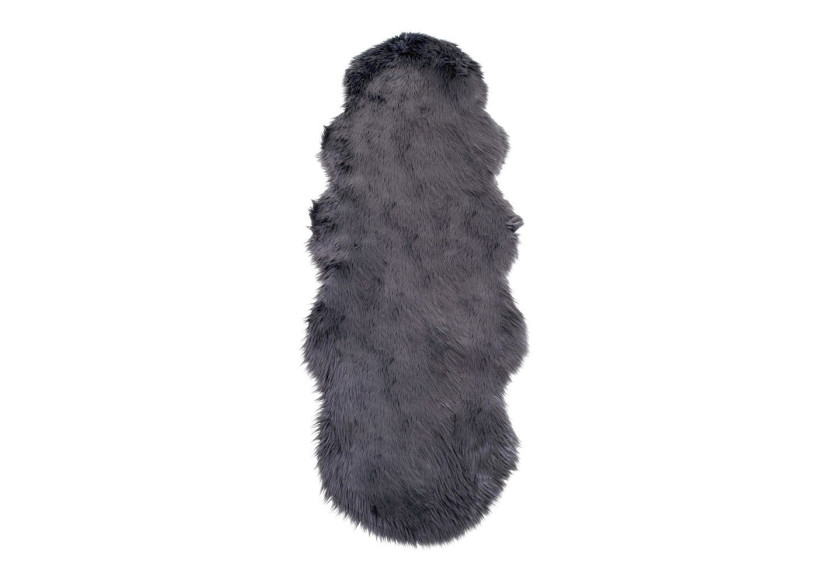 Peau de mouton artificielle - Gris 60x180 cm - 3981213 - House Nordic Peau de mouton artificielle - Gris 60x180 cm - 3981213 - House Nordic