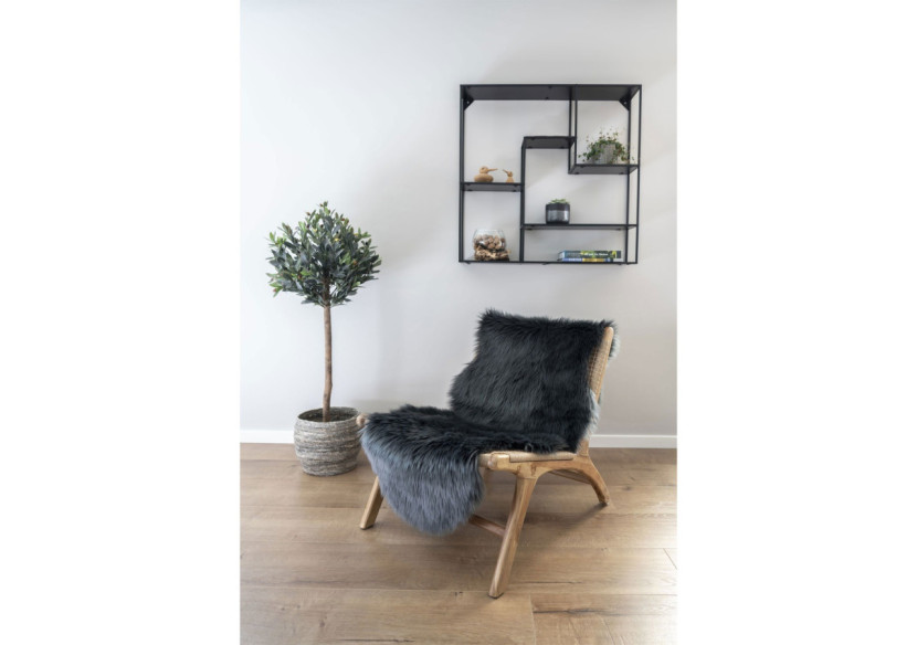 Peau de mouton artificielle - Gris 60x180 cm - 3981213 - House Nordic Peau de mouton artificielle - Gris 60x180 cm - 3981213 - House Nordic