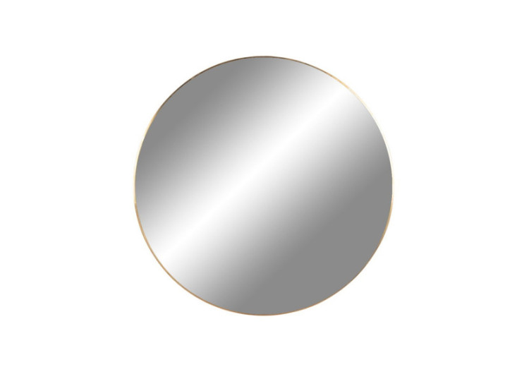 Miroir Jersey - Cadre en métal aspect laiton 60 cm - 4001160 - House Nordic