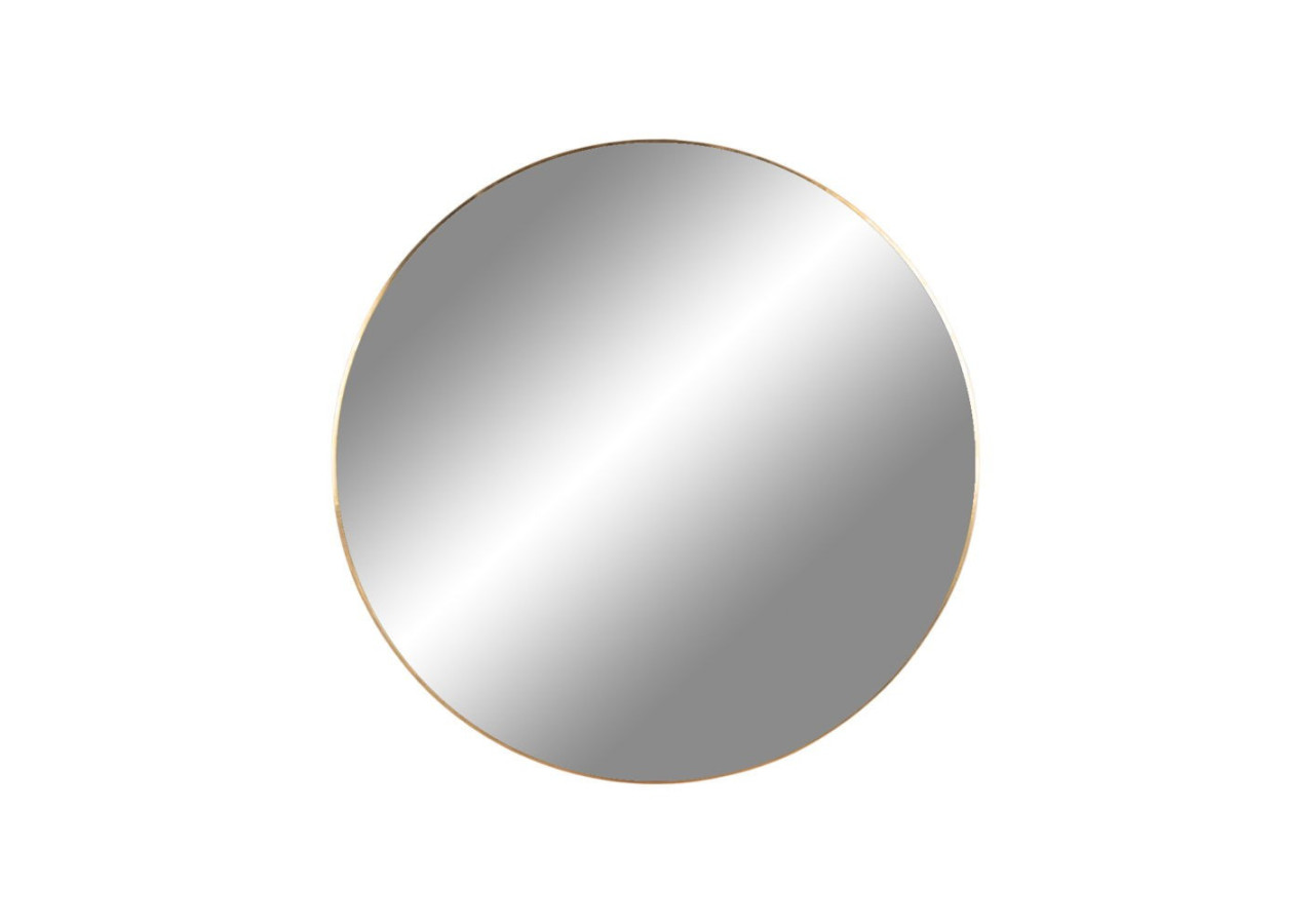 Miroir Jersey - Cadre en métal aspect laiton 60 cm - 4001160 - House Nordic