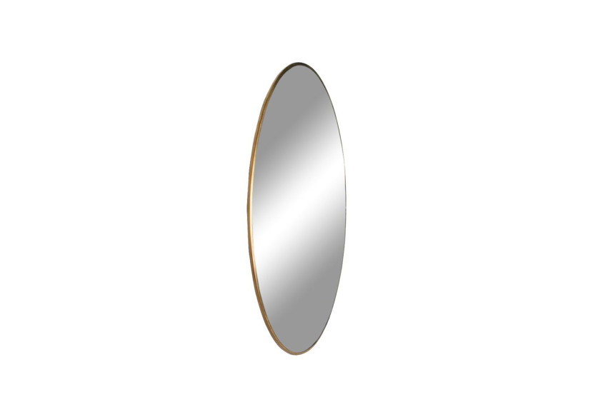 Miroir Jersey - Cadre en métal aspect laiton 60 cm - 4001160 - House Nordic