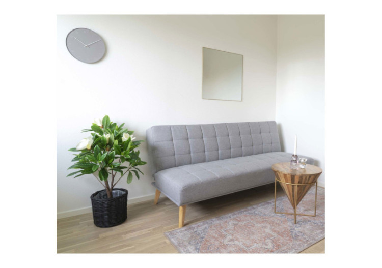 Miroir JERSEY - Miroir avec cadre en acier effet laiton 60x60 cm - 4001360 - House Nordic 2