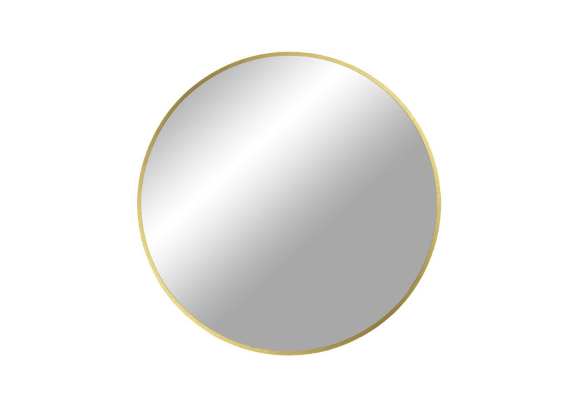 Miroir MADRID - Miroir avec cadre effet laiton 60 cm - 4001450 - House Nordic