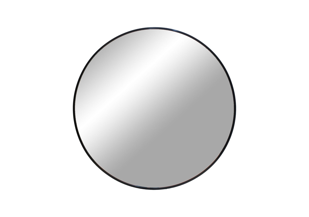 Miroir MADRID - Miroir avec cadre noir 60 cm - 4001470 - House Nordic