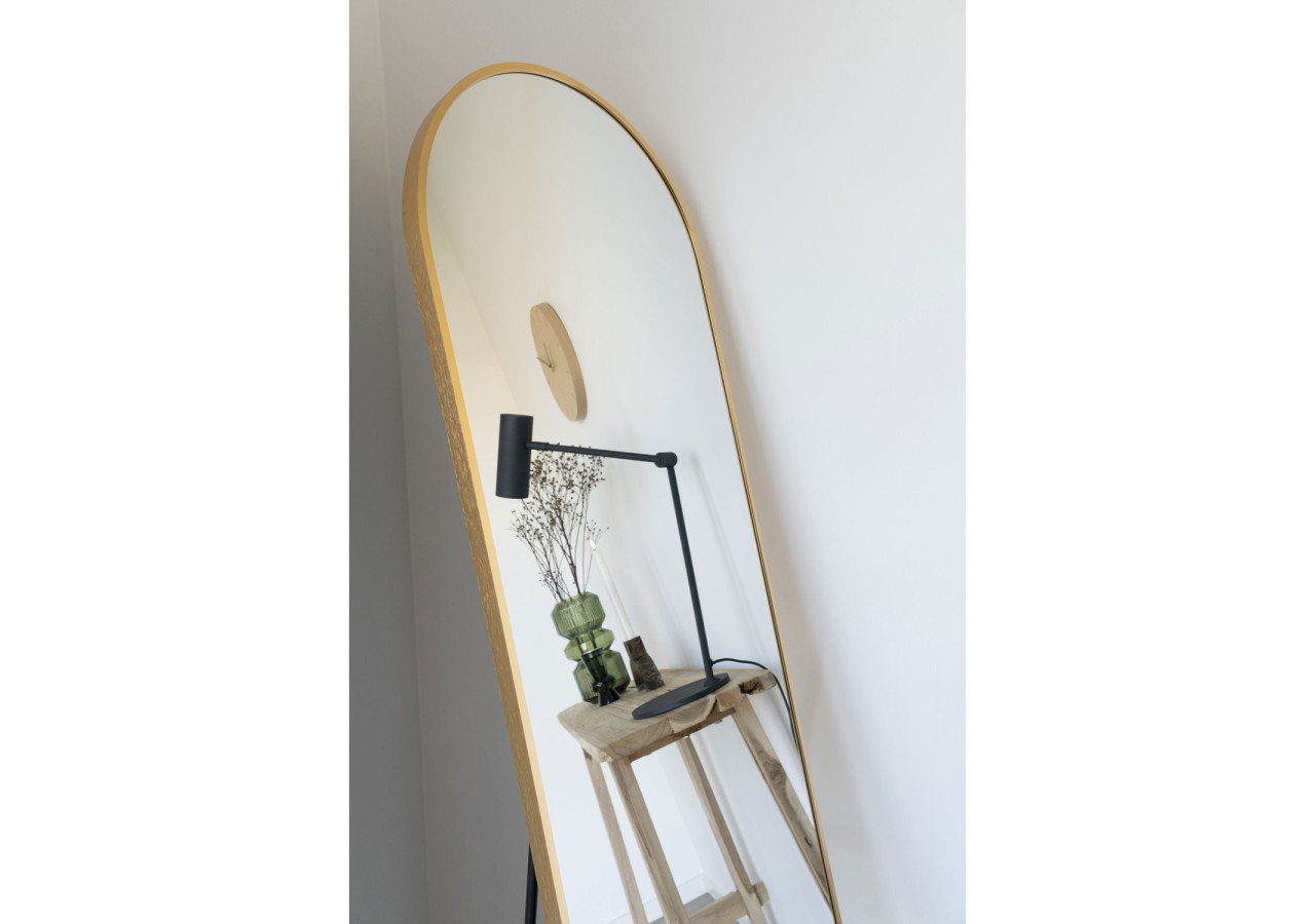 Horloge murale Asti - Horloge en métal avec structure en bois naturel 30 cm - 4361100 - House Nordic