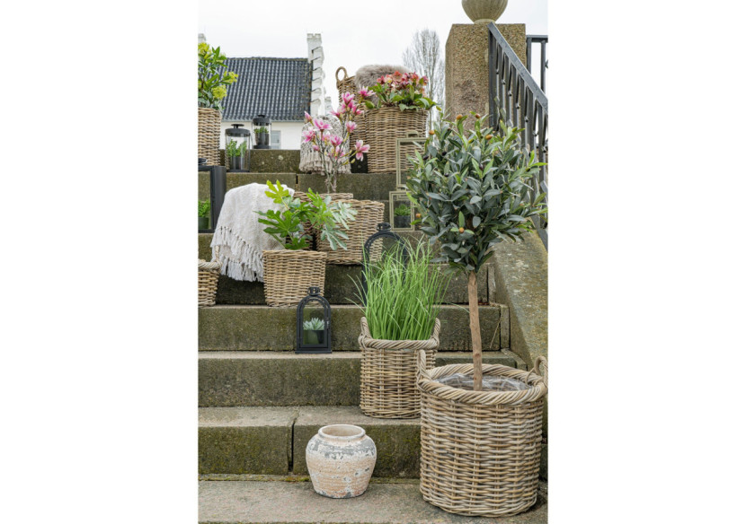 Ensemble de 2 Bacs Gili - Bacs ronds en kubu - 4401131 - House Nordic