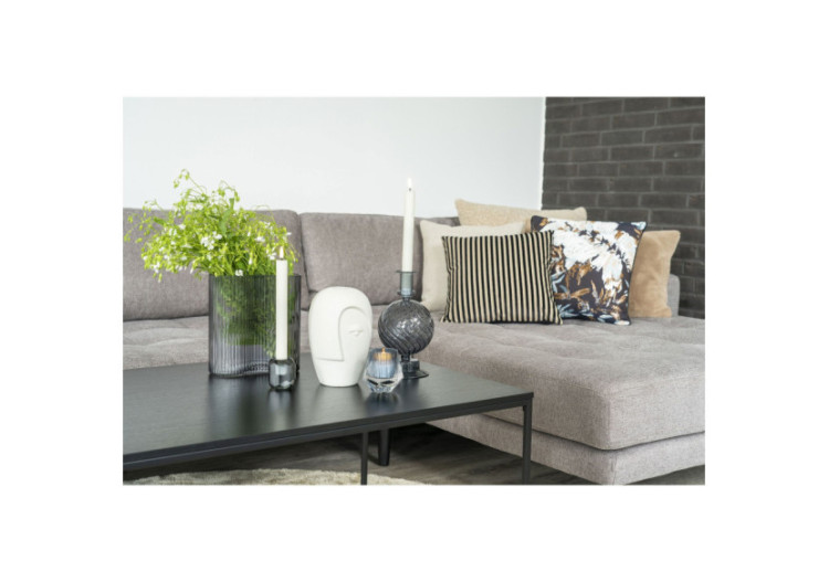 Vase en Céramique - Vase en céramique sable avec visage 12,5x13x19,5 cm - 4441707 - House Nordic 2