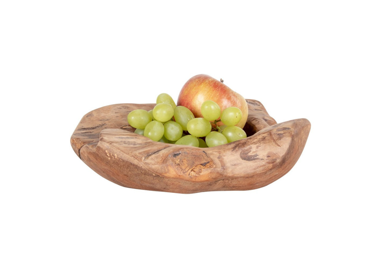 Bol Rio en Teck - Petit bol en teck 20 x H8 cm - 4501010 - House Nordic