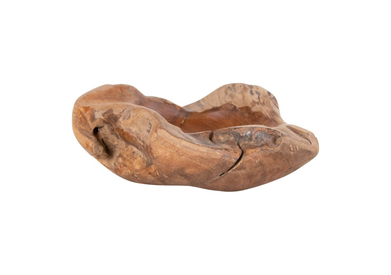 Bol Rio en Teck - Petit bol en teck 20 x H8 cm - 4501010 - House Nordic