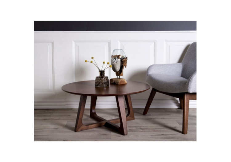 Goutte d'eau San Marino - Décoration en teck et verre H25 cm - 4501050 - House Nordic 2