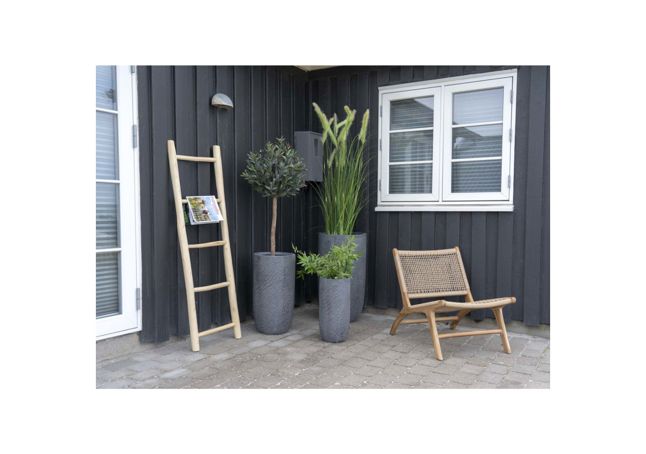 Échelle en Teck - Échelle décorative en teck naturel - 4501090 - House Nordic