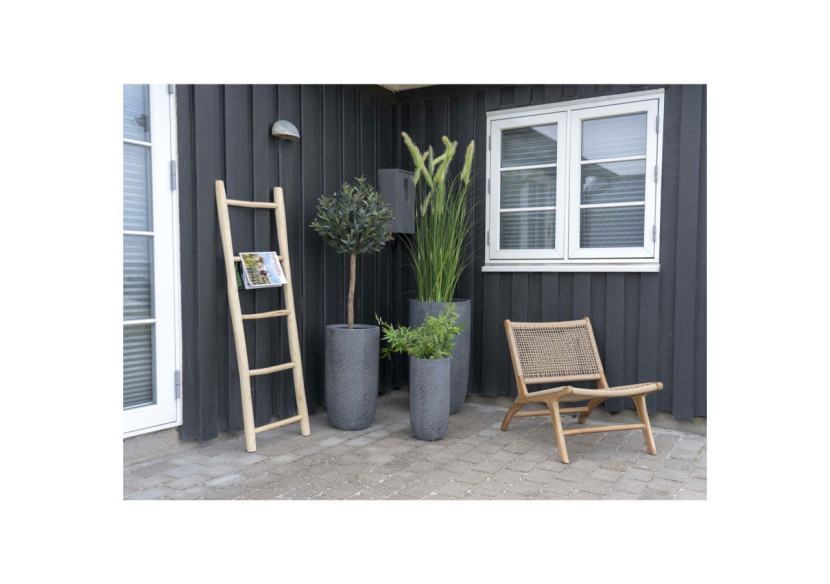 Échelle en Teck - Échelle décorative en teck naturel - 4501090 - House Nordic