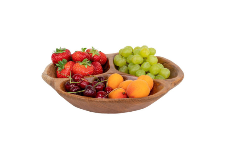 Bol Nola en Teck - 30 cm de diamètre - 4501100 - House Nordic