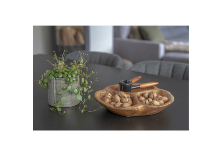 Bol Nola en Teck - 30 cm de diamètre - 4501100 - House Nordic 2