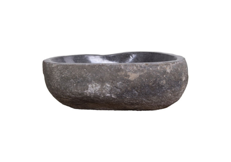 Évier Donau en Pierre de Rivière - Naturel et Élégant - 4501200 - House Nordic