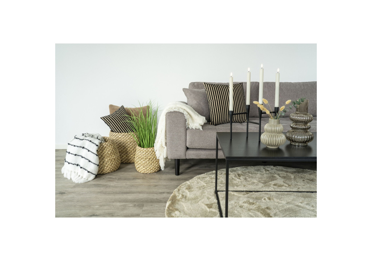 Bougeoir Métallique - Support pour 4 Bougies Noir - 4561160 - House Nordic