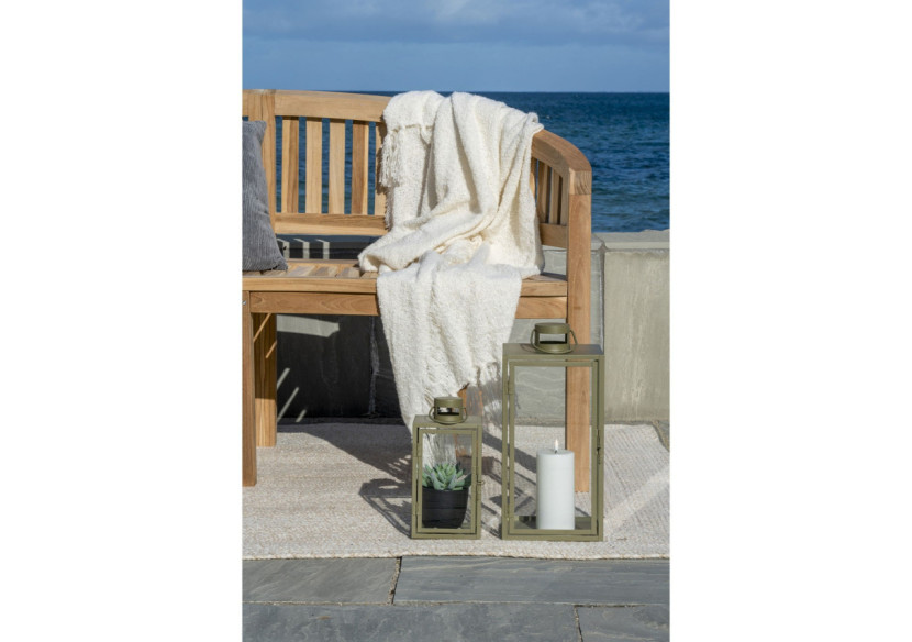 Lanternes CORFU - Ensemble de 2 lanternes vertes avec poignée - 6407521 - House Nordic