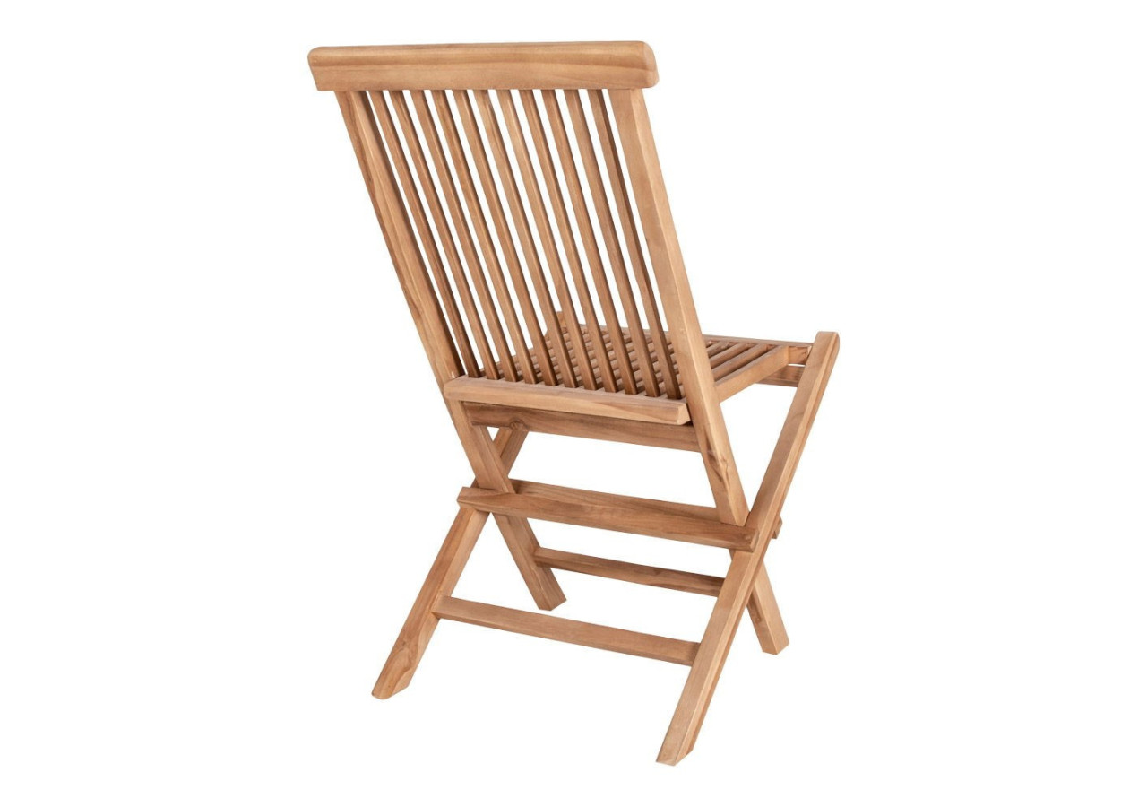 Chaise de Salle à Manger TOLEDO - Chaise en teck - 7001130 - House Nordic