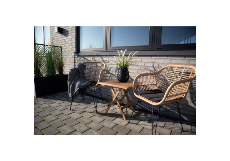 Table Basse BILBAO - Table basse en teck 50x50xh50cm - 7501001 - House Nordic 2