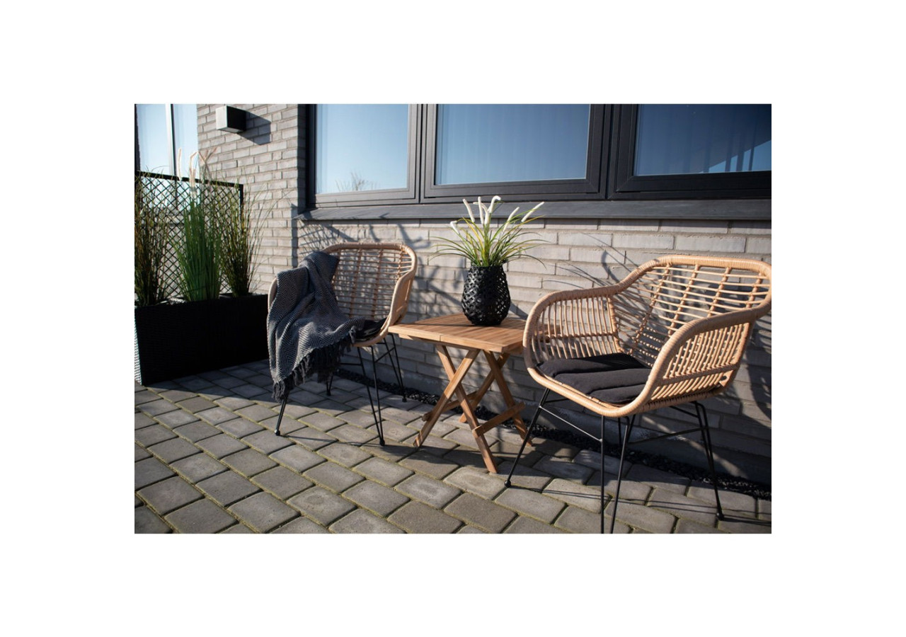 Table Basse BILBAO - Table basse en teck 50x50xh50cm - 7501001 - House Nordic