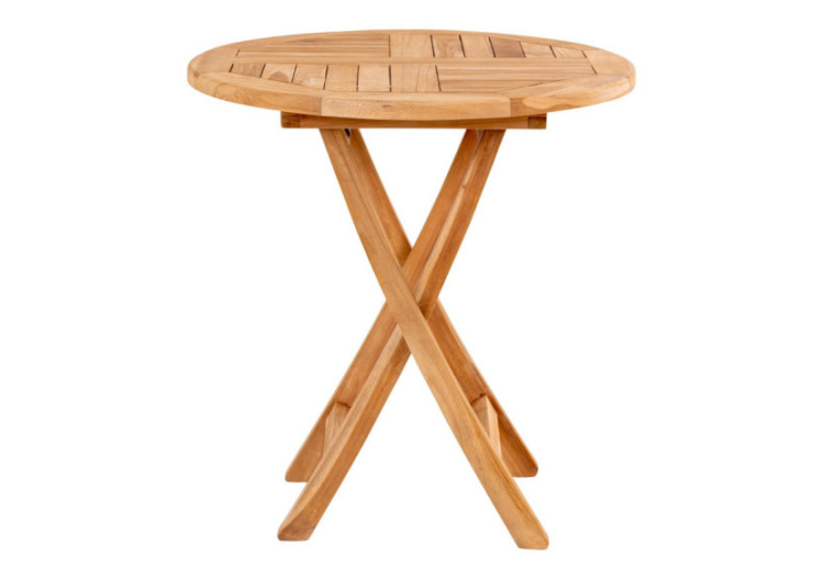 Table à Manger OVIEDO - Table à manger en teck 70x75cm - 7501100 - House Nordic