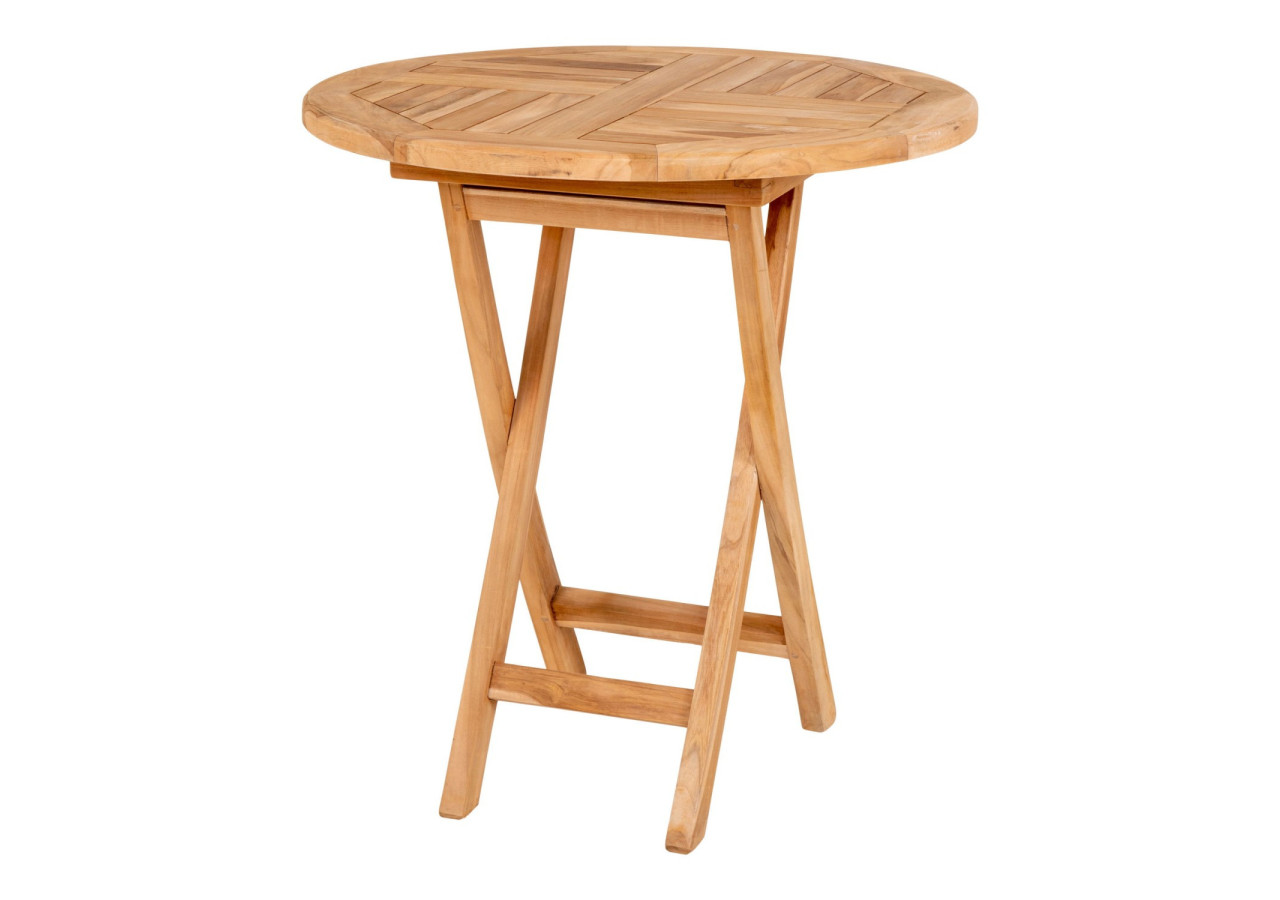 Table à Manger OVIEDO - Table à manger en teck 70x75cm - 7501100 - House Nordic