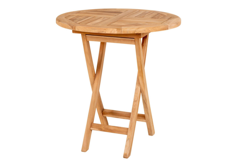 Table à Manger OVIEDO - Table à manger en teck 70x75cm - 7501100 - House Nordic Table à Manger OVIEDO - Table à manger en teck 70x75cm - 7501100 - House Nordic