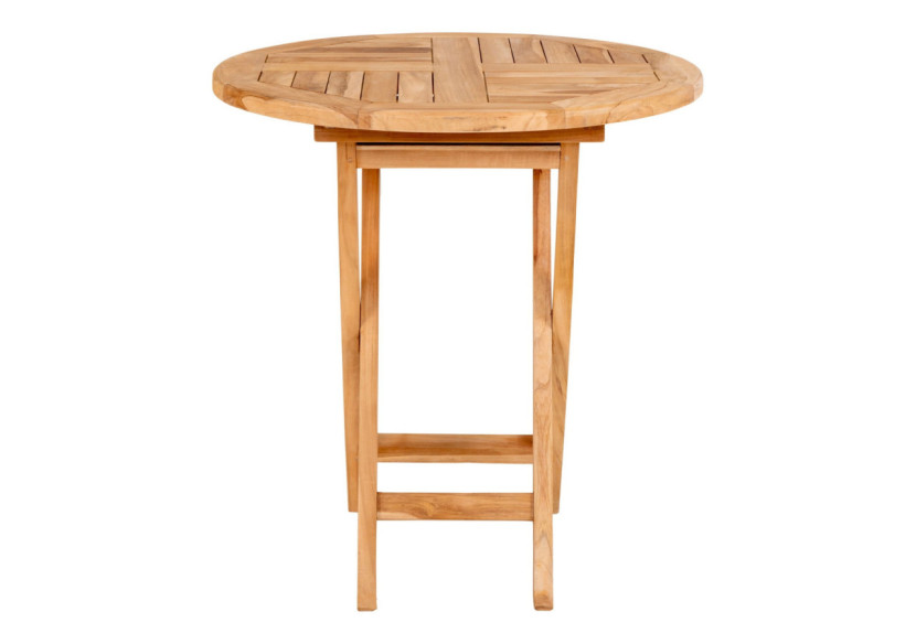 Table à Manger OVIEDO - Table à manger en teck 70x75cm - 7501100 - House Nordic Table à Manger OVIEDO - Table à manger en teck 70x75cm - 7501100 - House Nordic