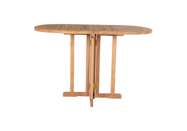 Table de Balcon HUELVA - Table de balcon en teck - 7501145 - House Nordic