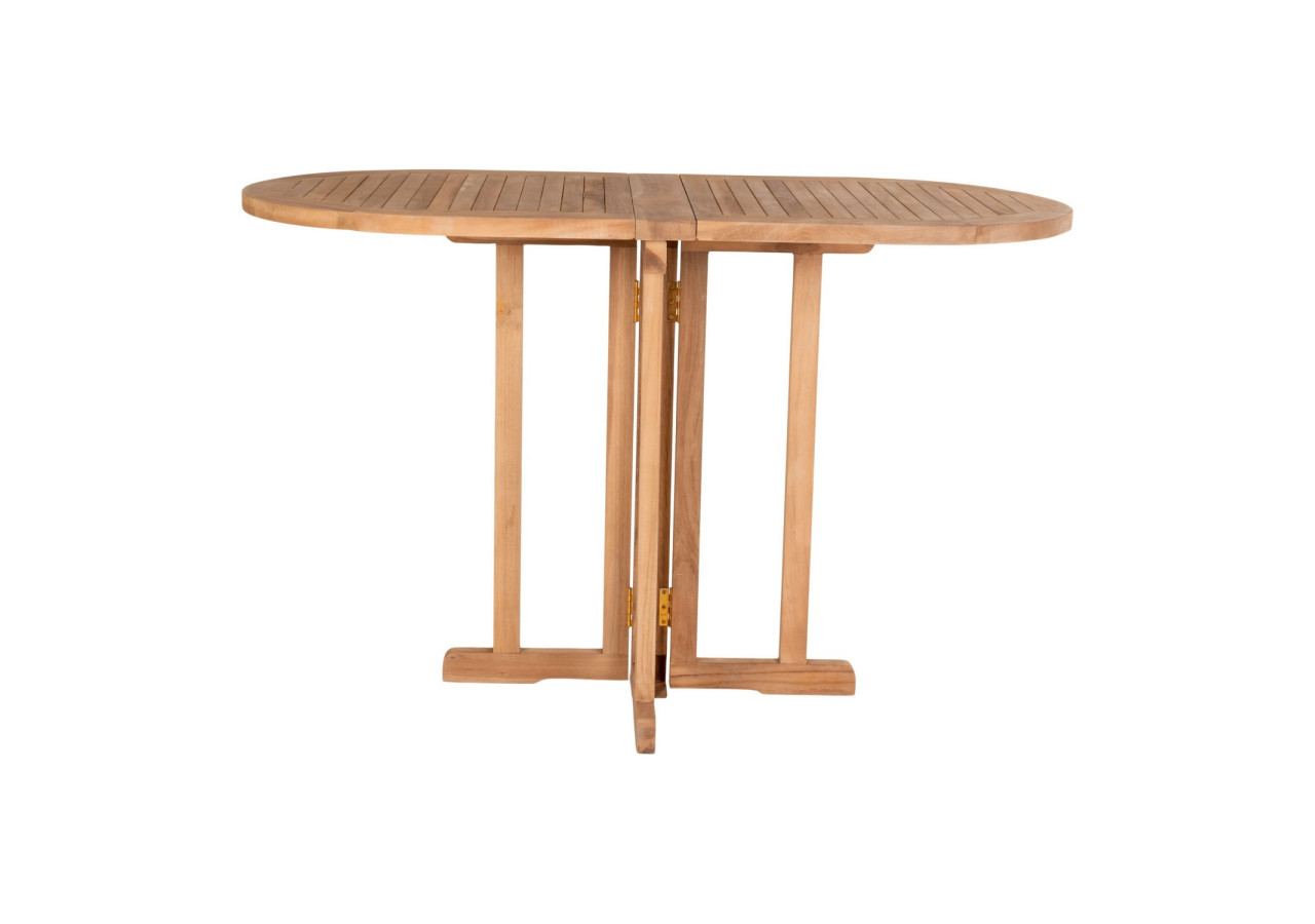 Table de Balcon HUELVA - Table de balcon en teck - 7501145 - House Nordic