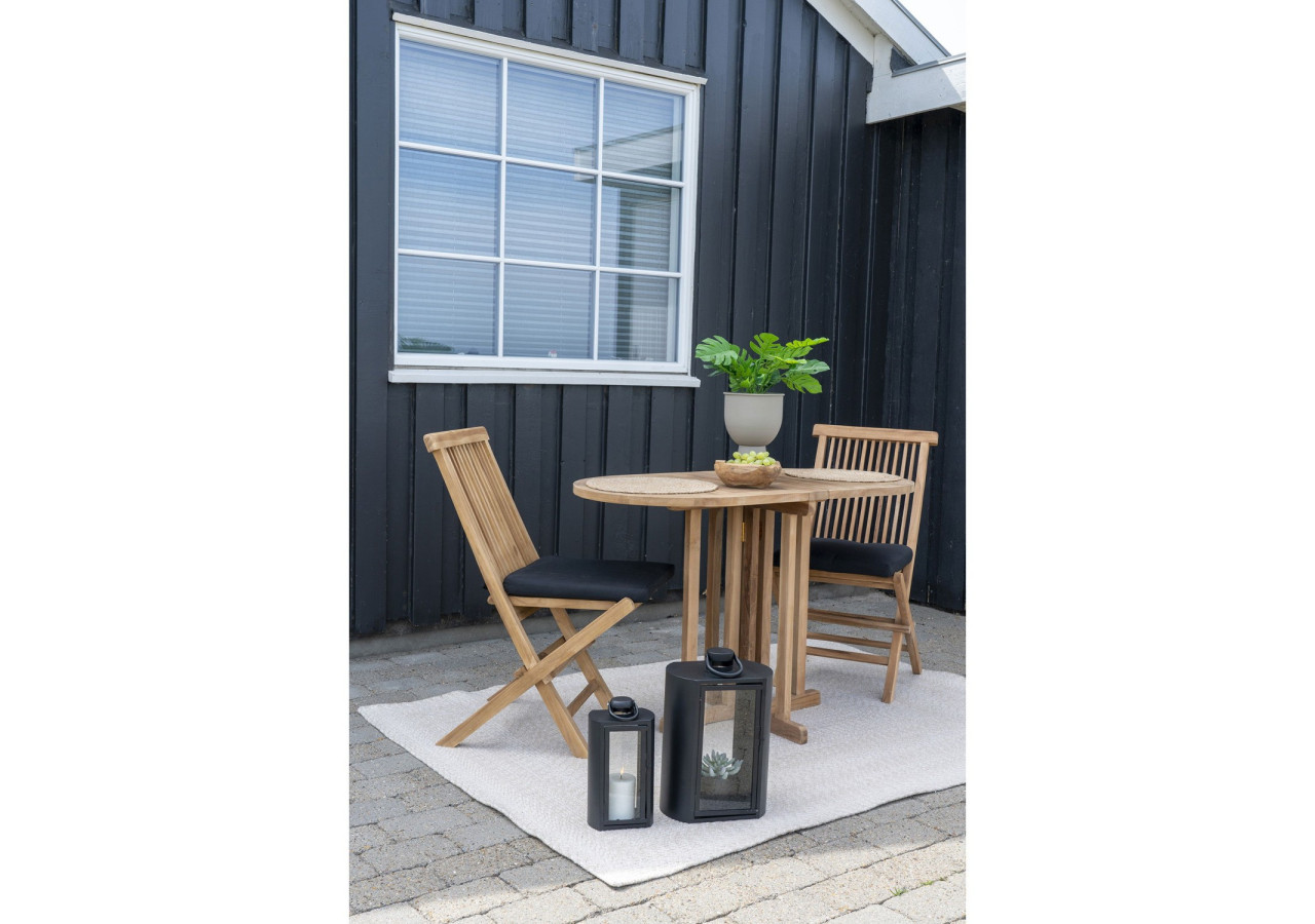 Table de Balcon HUELVA - Table de balcon en teck - 7501145 - House Nordic