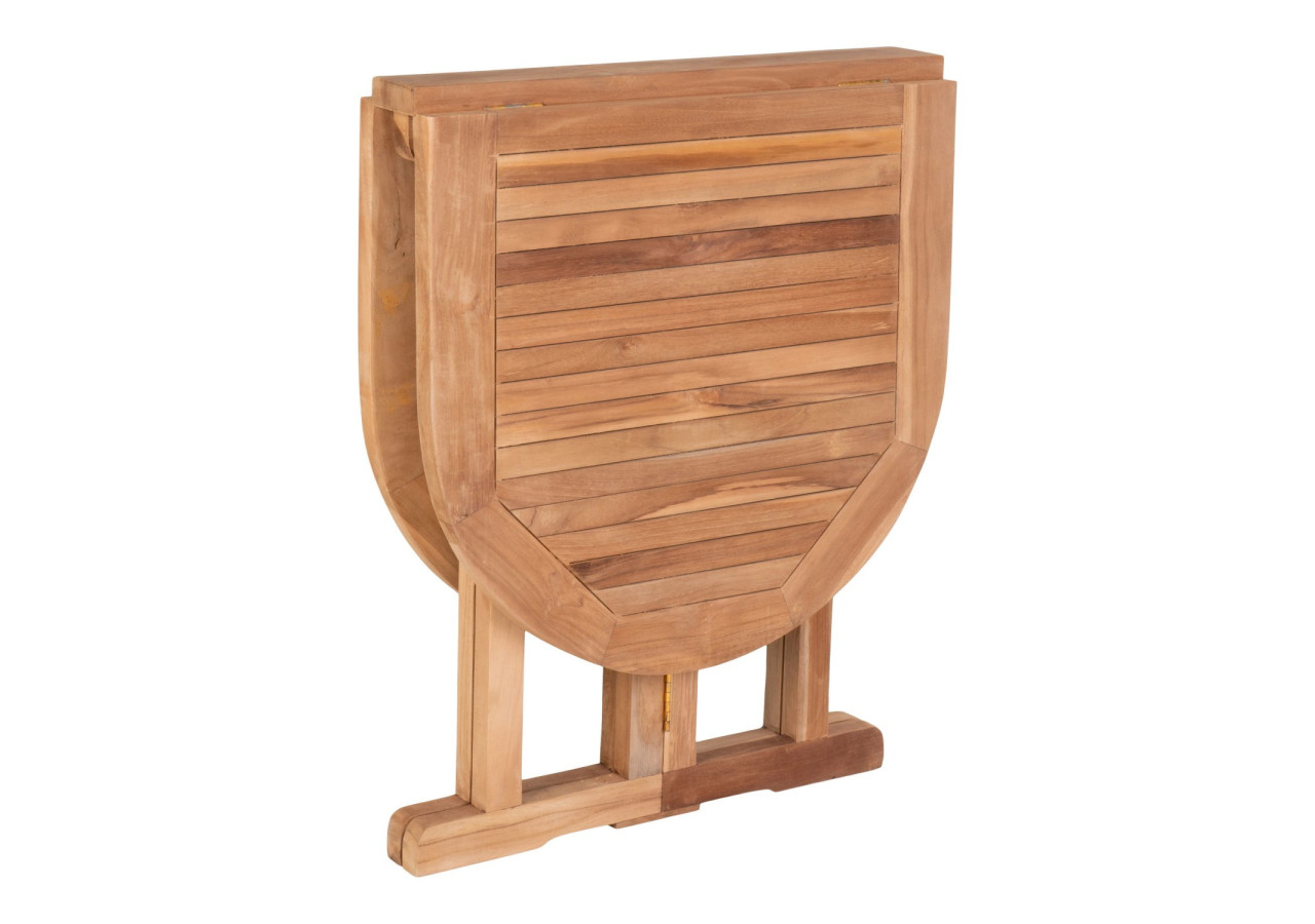 Table de Balcon HUELVA - Table de balcon en teck - 7501145 - House Nordic