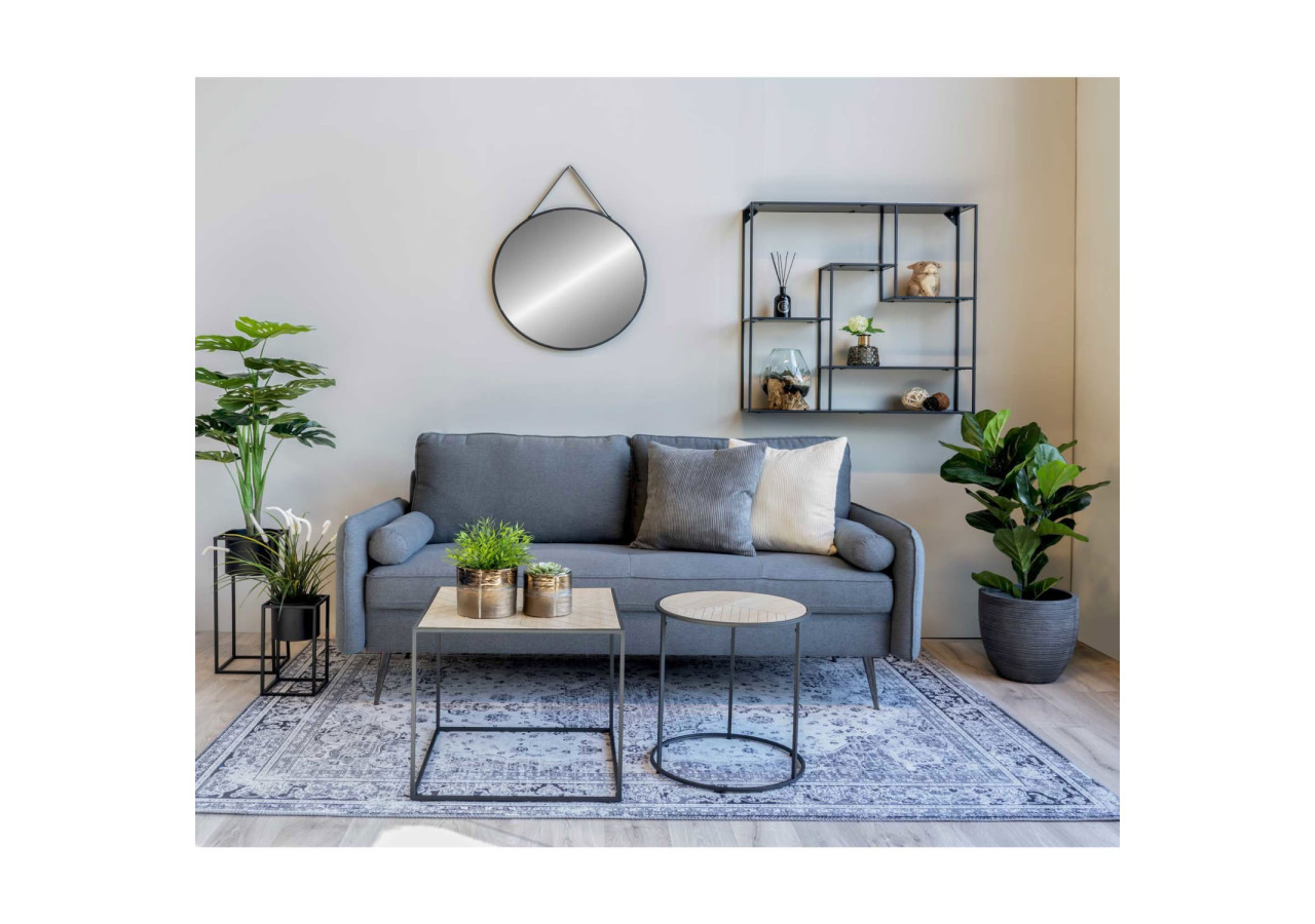 Pots de Fleurs Marla - Ensemble de 2 pots en acier noir - 9001115 - House Nordic