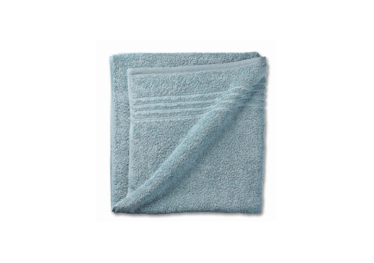 Serviette de Bain Leonora Fog Blue - 100% coton 90 x 200 cm - KE 234934 - Kela Badkamer