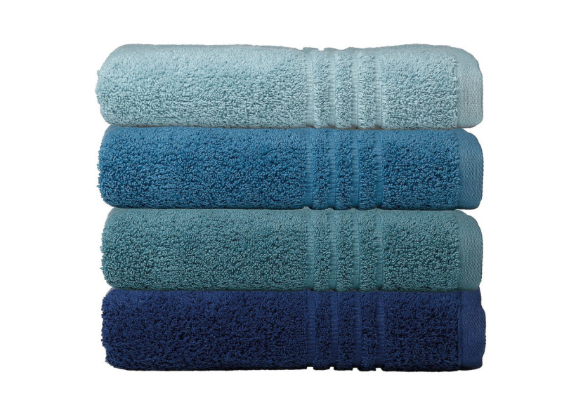 Serviette de Bain Leonora Fog Blue - 100% coton 90 x 200 cm - KE 234934 - Kela Badkamer Serviette de Bain Leonora Fog Blue - 100% coton 90 x 200 cm - KE 234934 - Kela Badkamer