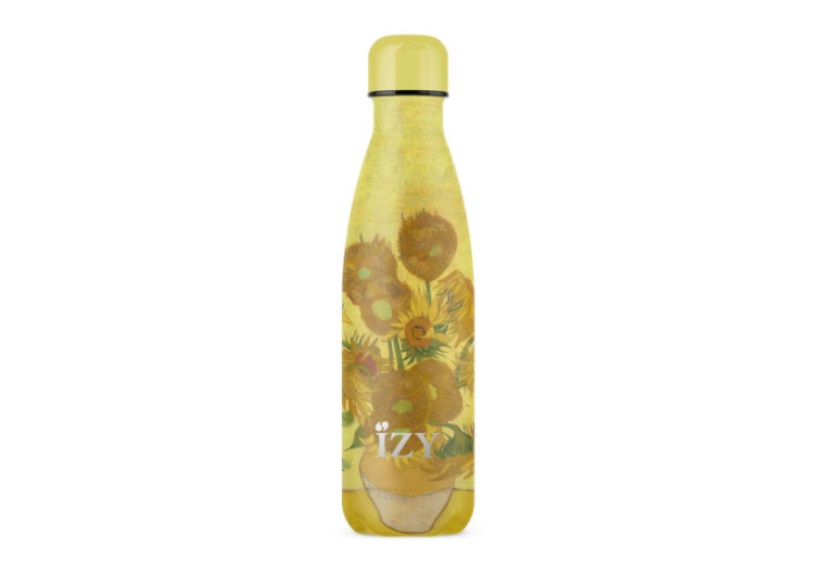 Thermos IZY Vincent van Gogh - Zéro déchet 500 ml avec design de tournesols - IZ 027068 - IZY Bottles