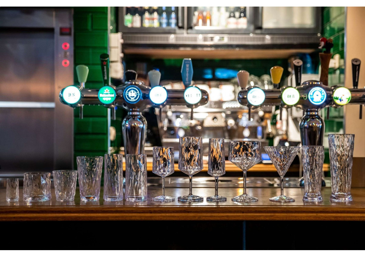 Verre à bière Club No. 11 - Résistant et design isolant - KZ 496794 - Koziol