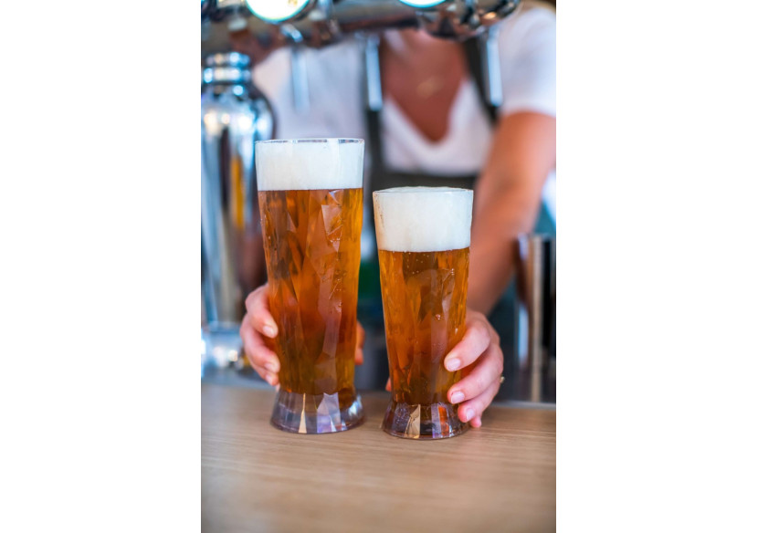 Verre à bière Club No. 11 - Résistant et design isolant - KZ 496794 - Koziol