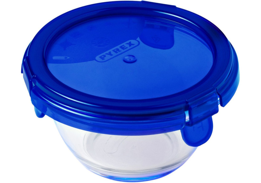 Bac Cuisiner & Emporter Rond avec Couvercle - 0,2 L en Verre Borosilicate - PY 279284 - Pyrex Bac Cuisiner & Emporter Rond avec Couvercle - 0,2 L en Verre Borosilicate - PY 279284 - Pyrex