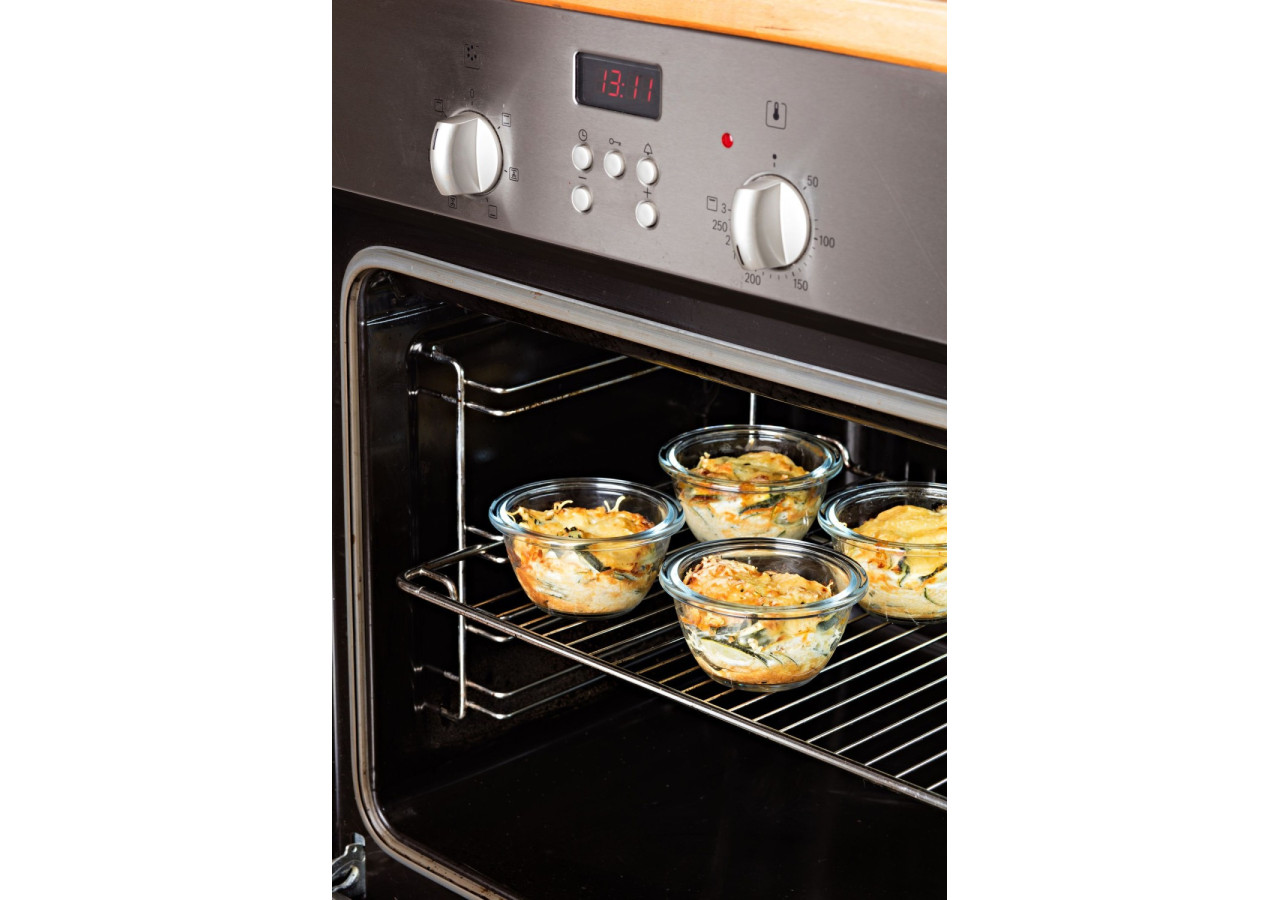 Bac Cuisiner & Emporter Rond avec Couvercle - 0,2 L en Verre Borosilicate - PY 279284 - Pyrex