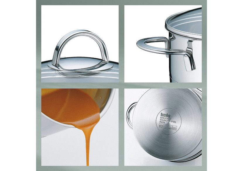 Casserole Cailin - Acier Inox 1,8 L avec Bec Verseur - KE 109638 - Kela Keuken Casserole Cailin - Acier Inox 1,8 L avec Bec Verseur - KE 109638 - Kela Keuken